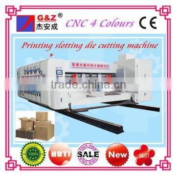 Europe machinery for folding box printing slotting die cutting machine