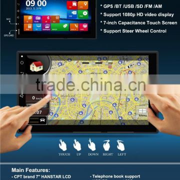 2016 touch screen 2 din radio 7" mp5