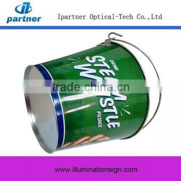 China Factory Custom Metal Ice Bucket For Promotion