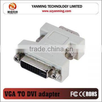 vga to dvi adapter vga male to dvi 24+5 female