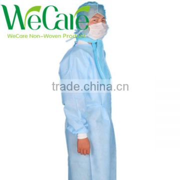 SMS nonwoven fabric isolation gown, protective gown