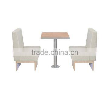 foshan custom fabric restaurant booth sofa