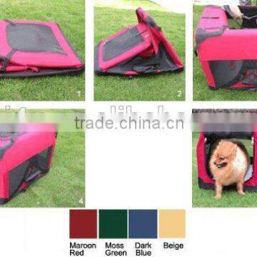 Portable Soft Pet Carrier or Crate or Kennel for Dog, Cat, or Other Small Pets. Great for Travel, Ind photo-4