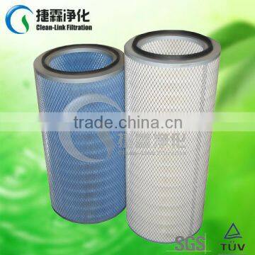 FILTERK Air filter cartridge collector Pulse pleat