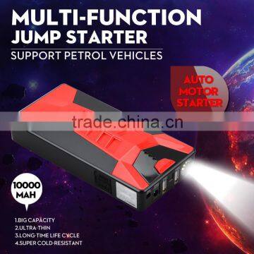 10000mAh Mini Jump Starter For 12V Cars power bank card