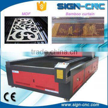 Laser wood carving machine for sign making