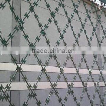 Pvc coating razor barbed wire