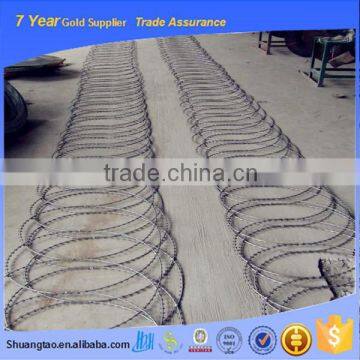 Cross razor concertina razor barbed wire (Guangzhou factory)