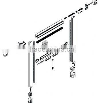 140cm* 150cm Aluminium Retractable Insect Screen Window Roller-- MZL-1 photo-3