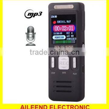 Professional 8GB LCD Digital Voice Recorder with VOR MP3 Player voice recorder pen