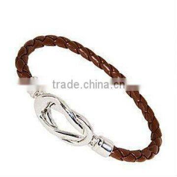 2013 fashion jewelry made in italy leather bracelet artificial leather material