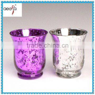 Home Decorative Bulk Wine Glass Votive Hurricane Candle Holders