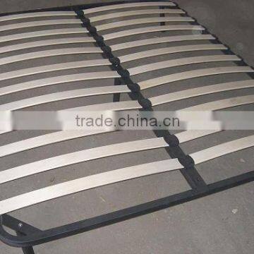 Folding slat bed