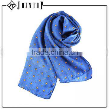make your own new fashion digital print silk scarf custom