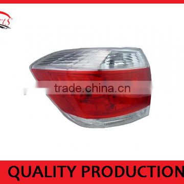 car tail lamp used for toyota highlander 2012 tail lamp