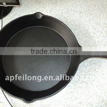 cast iron enamel pans,skillet,