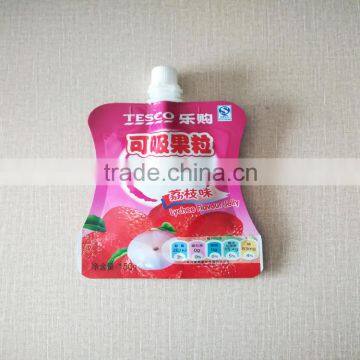 Customize Stand up printing package with Spout for Soymilk / Drinks/Juice