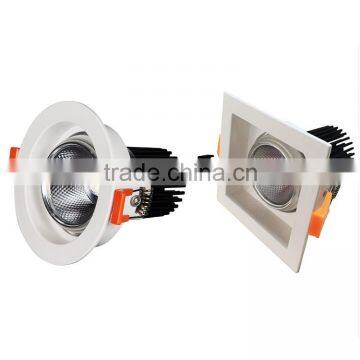 Good quality new design dimmable CE CoHS approval 9w gimble cob led downlight