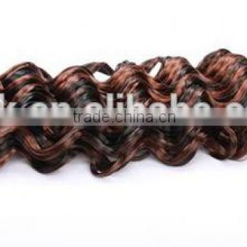 wholesale the most charming 100% pure brazilian human hair makes hair weft hair extension