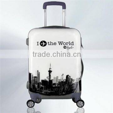 ABS+PC Material Hardshell Luggage With Cute Design/Pc Trolley Travel Luggage/Bag Set12 20 24 28/Luggage Bag