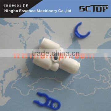 plastic air tube fittings y pipe fitting