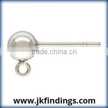 5.0mm Ball Earring w/Ring SPAT