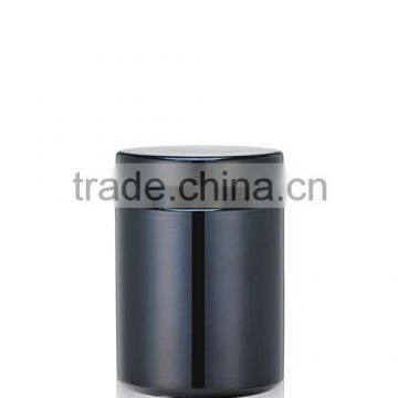 8oz/250ml Black Chromed/ Metallized Plastic HDPE Bottle photo-2