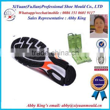 2015 New Design Bi-color Lover Rubber Shoe Mould Maker | Rubber Outsole Mould | Shoe Mould photo-5