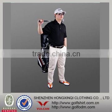 Fashion Black color Dri-fit quick dry Men Golf Garment