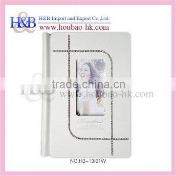 Wholesale Elegant A4 White Painting Wedding Album With Inserts