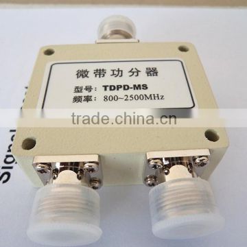 800~2500MHz N-Female RF Power Splitter 4 way Power Splitter