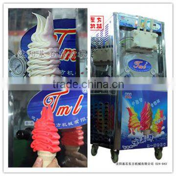 delicious soft cream machine, Commercial TML Three Color Rainbow Soft Ice Cream Machine for sale