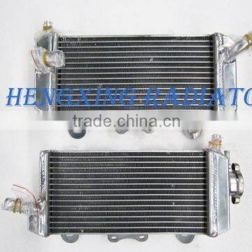 FOR SUZUKI RMZ250 04-06 & KAWASAKI KX250F 04-05 MOTORCYCLE ALUMINUM RACING RADIATOR