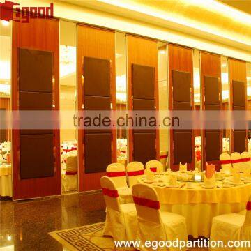 Widely using acoustic exclusive design sliding folding partition wall