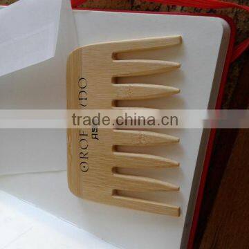 Mini Green Sandal Wood Comb