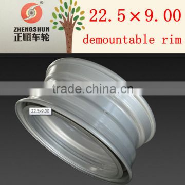 22.5*9.0 dayton wheel rim demountable rim