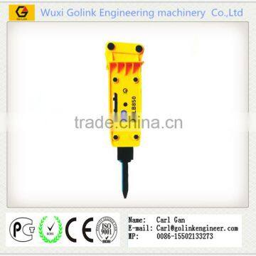 6-8T small excavator top type hydraulic breaker/hammer rock breaker with high quality