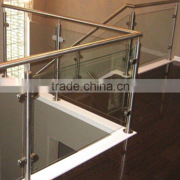 Indoor stainless steel glass balustrade railing B1201