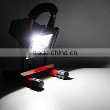 Manufacturer Supply High Brightness CE ROHS Waterproof Rechargeable LED Flood Light photo-6