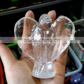 customized small crystal angels for wedding gifts