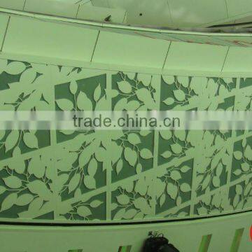 Building wall design material/furred ceiling