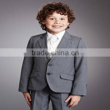 2014 Cool Style Grey Slim Fit Custom Made Children Suits Tuxedo