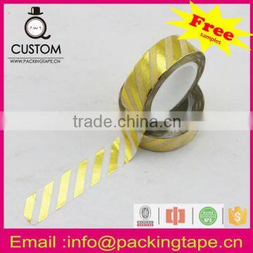 Professional Printing Gold Stamping Washi Tape photo-2