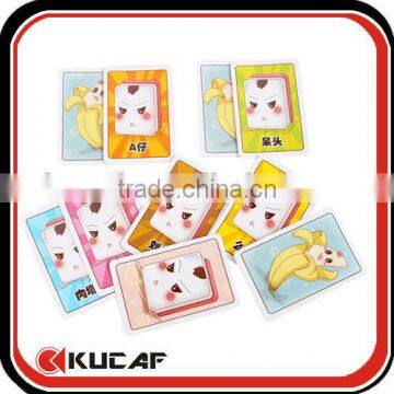 Custom Printing Game Cards for Kids