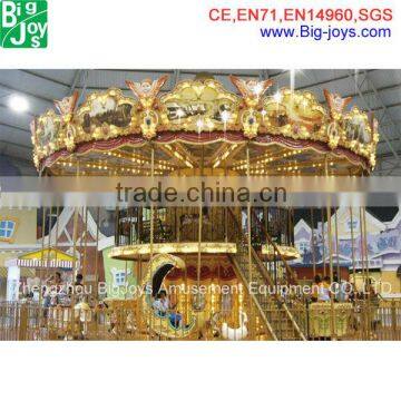 Deluxe Attractive Rides Double Deck Carousel for Sale photo-4