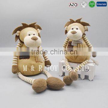 High Quality Grey Lovely Plush Monkey Toys for Birthday Gifts