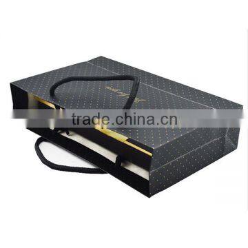 Wholesale black paper gift/souvenir bag