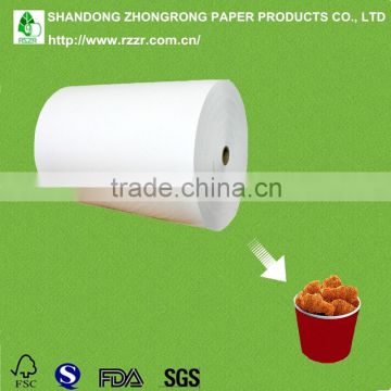 PE coated board for fried chicken bucket