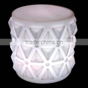 LED Cylinder Shaped Color Changing Decoration Chair Lamp photo-4