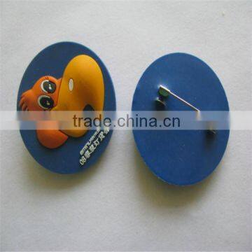 Various promotional Custom silicone breastpin